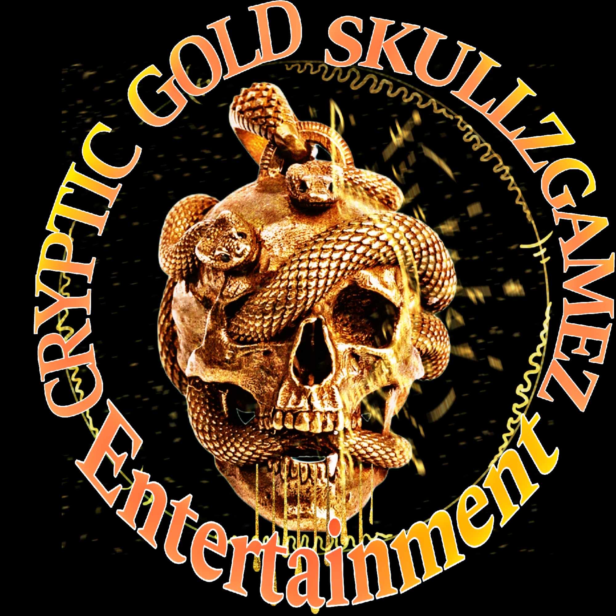 Cryptic Gold Skullz Gamez Entertainment